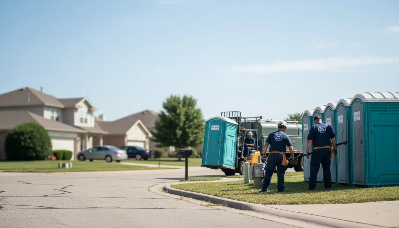 Porta Potty Rental in Saybrook, IL near me